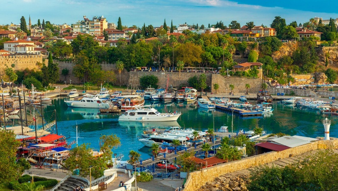 Antalya waterfalls and city trip